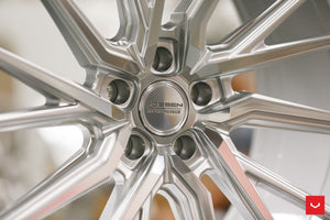 20x10 Vossen HF-FT Silver Polished (Hybrid Forged)