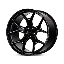 Staggered full Set - (2) 20x8.5 Vossen HF-5 Gloss Black (Hybrid Forged) (2) 20x10 Vossen HF-5 Gloss Black (Hybrid Forged)