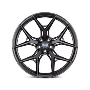 Staggered full Set - (2) 21x9 Vossen HF-5 Matte Gunmetal (Hybrid Forged) (2) 21x10.5 Vossen HF-5 Matte Gunmetal (Hybrid Forged)