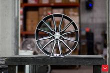 20x9.5 Vossen HF6-1 Brushed Matte Black (Hybrid-Forged)