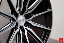 20x9.5 Vossen HF6-1 Brushed Matte Black (Hybrid-Forged)