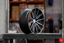 20x9.5 Vossen HF6-1 Brushed Matte Black (Hybrid-Forged)