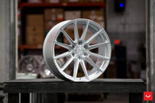 22x9.5 Vossen HF6-1 Silver Polished (Hybrid-Forged)