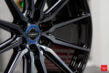 20x9.5 Vossen HF6-1 Brushed Matte Black (Hybrid-Forged)