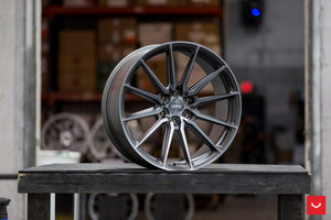 22x9.5 Vossen HF6-1 Silver Polished (Hybrid-Forged)