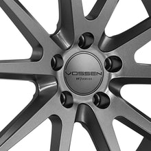 Staggered full Set -(2) 21x8.5 Vossen VFS1 Matte Graphite (Flow Formed)(2) 21x10.5 Vossen VFS1 Matte Graphite (Flow Formed)
