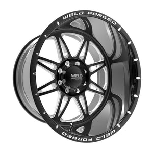 22x14 Weld Off-Road CHEYENNE XT  (Gloss Black w/ Milled Spokes)