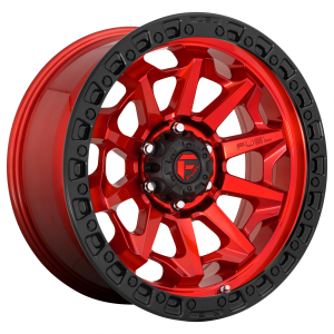 Fuel Offroad Wheels D695 Covert Candy Red/Black