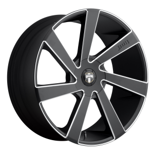 DUB Wheels S133 Directa Matte Black Milled