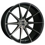  20x10.5 Vertini RF1.3 Gloss Black Tinted Face (Rotary Forged)