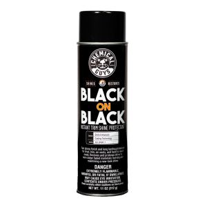 Chemical Guys Black on Black Instant Trim Shine Spray Dressing - 11oz (P6)