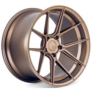 Staggered full Set - (2) 20x9 Ferrada Forge-8 FR8 Matte Bronze (Rotary Forged) (2) 20x10 Ferrada Forge-8 FR8 Matte Bronze (Rotary Forged)