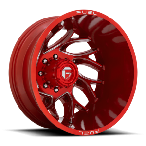 22x8.25 Fuel Offroad Wheels D742 Runner 8x165.1 -240 Offset 121.6 Centerbore Candy Red