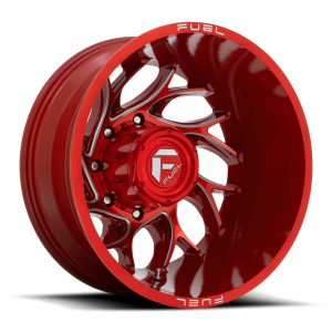 20x8.25 Fuel Offroad Wheels D742 Runner 8x200 -202 Offset 142.2 Centerbore Candy Red