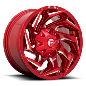17x9 Fuel Offroad Wheels D754 Reaction 5x114.3/5x127 1 Offset 78 Centerbore Candy Red