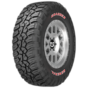35X12.50R17/10 General Tires Grabber X3  Tires 121Q  Mud Terrain All Season