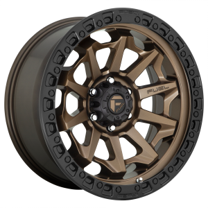 15x8 Fuel Offroad Wheels D696 Covert 5x139.7 -19 Offset 108 Centerbore Bronze