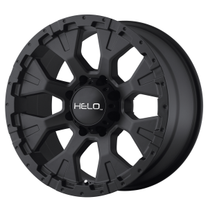 18x9  Helo Wheels HE878 Satin Black -12  offset  124.2  hub
