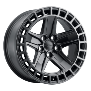18x8.5 5x120 RedBourne Wheels Alston Matte Black With Machined Dark Tint Lip 25 offset 72.56 hub