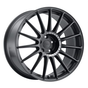 17x8 5x110 TSW Wheels Paddock Semi Gloss Black With Machined Tinted Ring 40 offset 72.1 hub