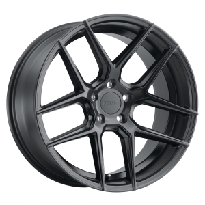 18x8.5 5x114.3 TSW Wheels Tabac Semi Gloss Black 30 offset 76.1 hub