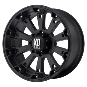 18x9 5x150 XD Series Offroad Wheels XD800 Misfit Matte Black 0 offset 110.5 hub