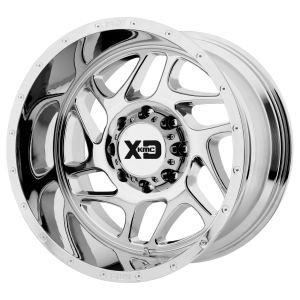 20x9 6x139.7 XD Series Offroad Wheels XD836 Fury Chrome 0 offset 106.25 hub