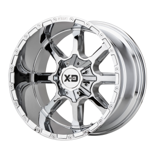 20x10 6x135/6x139.7 XD Series Offroad Wheels XD838 Mammoth Chrome -18 offset 106.25 hub