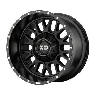 20x9 5x139.7/5x150 XD Series Offroad Wheels XD842 Snare Satin Black 0 offset 110.5 hub
