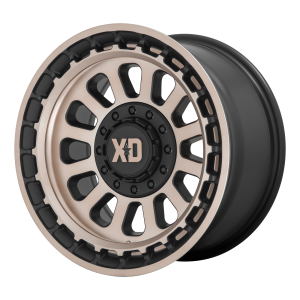 20x10 6x135/6x139.7 XD Series Offroad Wheels XD856 Omega Satin Black With Bronze Tint -18 offset 106.1 hub