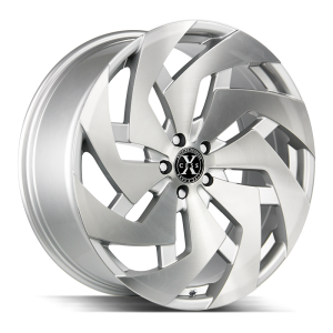 22x9 Xcess Wheels X04 5x115 15 ET 72.6 hub - Brushed Face Silver