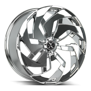 22x9 Xcess Wheels X04 5x114.3 35 ET 72.6 hub - Chrome