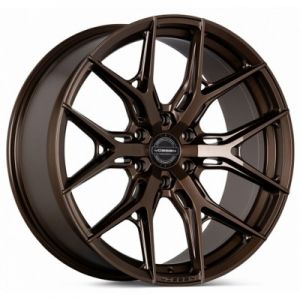 n4sm-vossen wheels hf6-4 wheel gloss black tinted