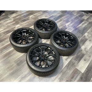 19'' Stance Wheels SF10 Custom Matte Black Michelin Tire For Audi A3