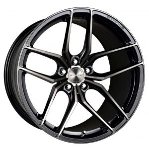 20x10 Stance SF03 Gloss Black Tinted Machined (Rotary Flow)