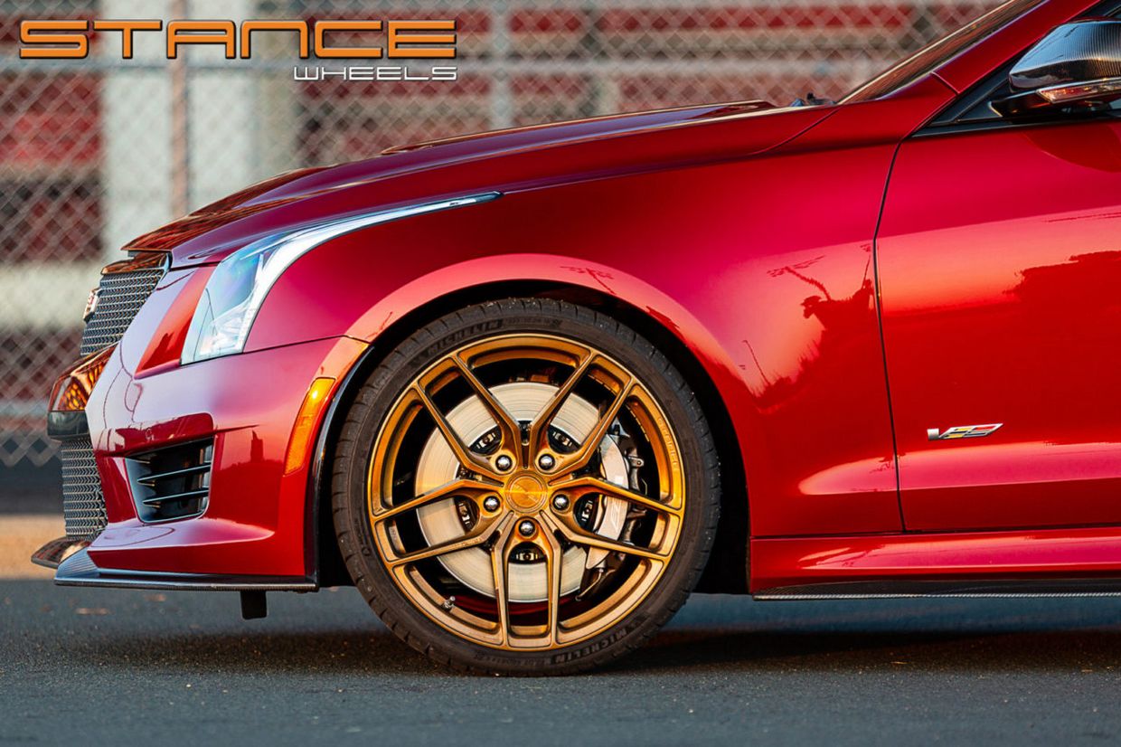 Stance SF03 on Cadillac ATS V