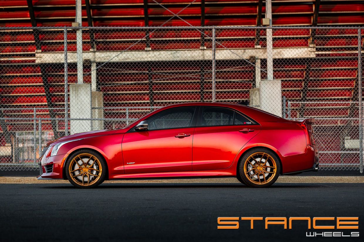 Stance SF03 on Cadillac ATS V