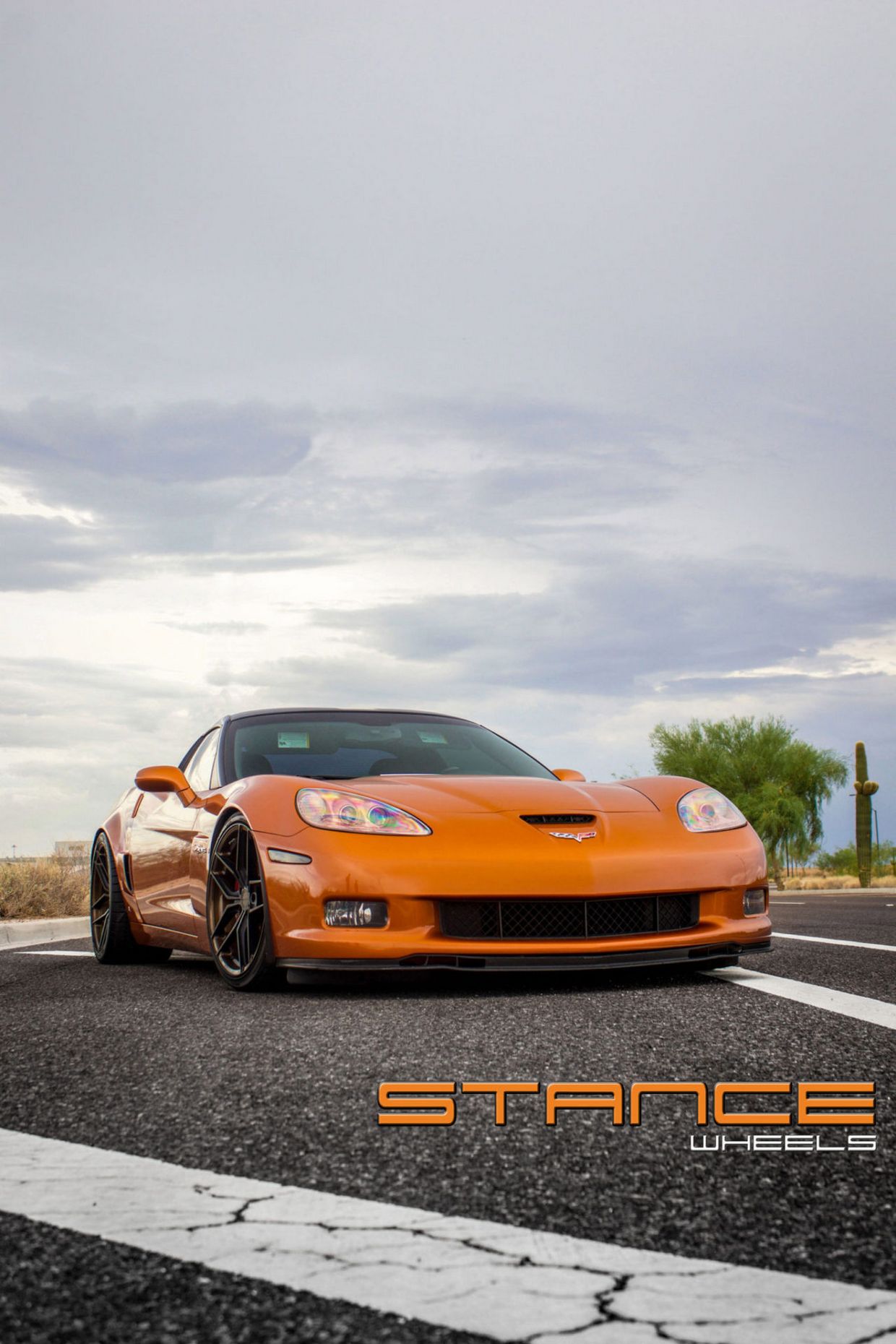Stance SF03 on Chevy Corvette
