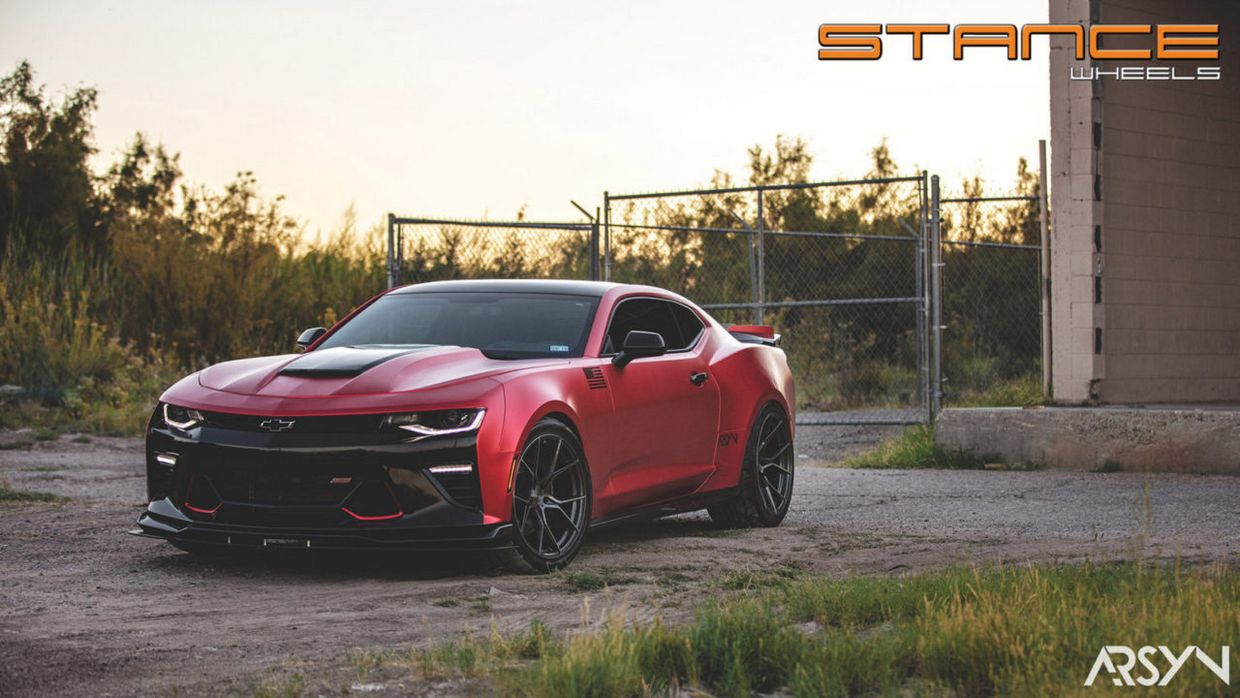 Stance SF07 on Chevy Camaro